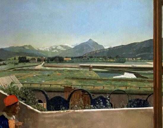 Jean-Etienne Liotard View of Geneva from the Artist s House Sweden oil painting art